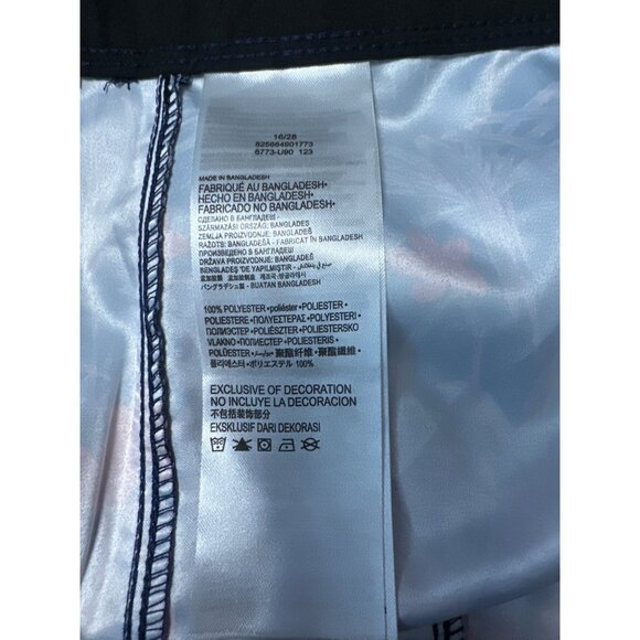 Hurley Boys Board Shorts Tropical Print With Drawstring Waist & Back Pocket Size - Picture 8 of 12